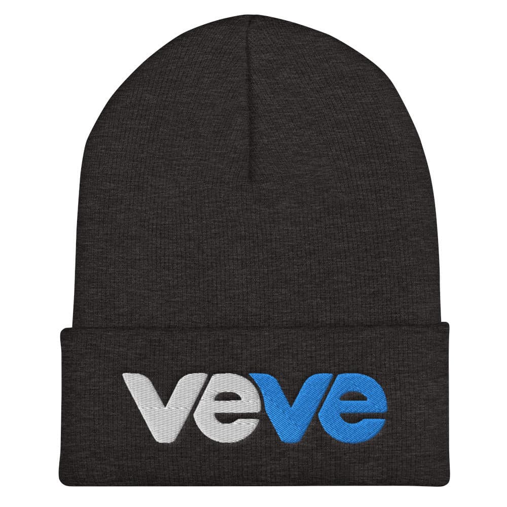 dark grey Veve Digital Collectables Logo beanie