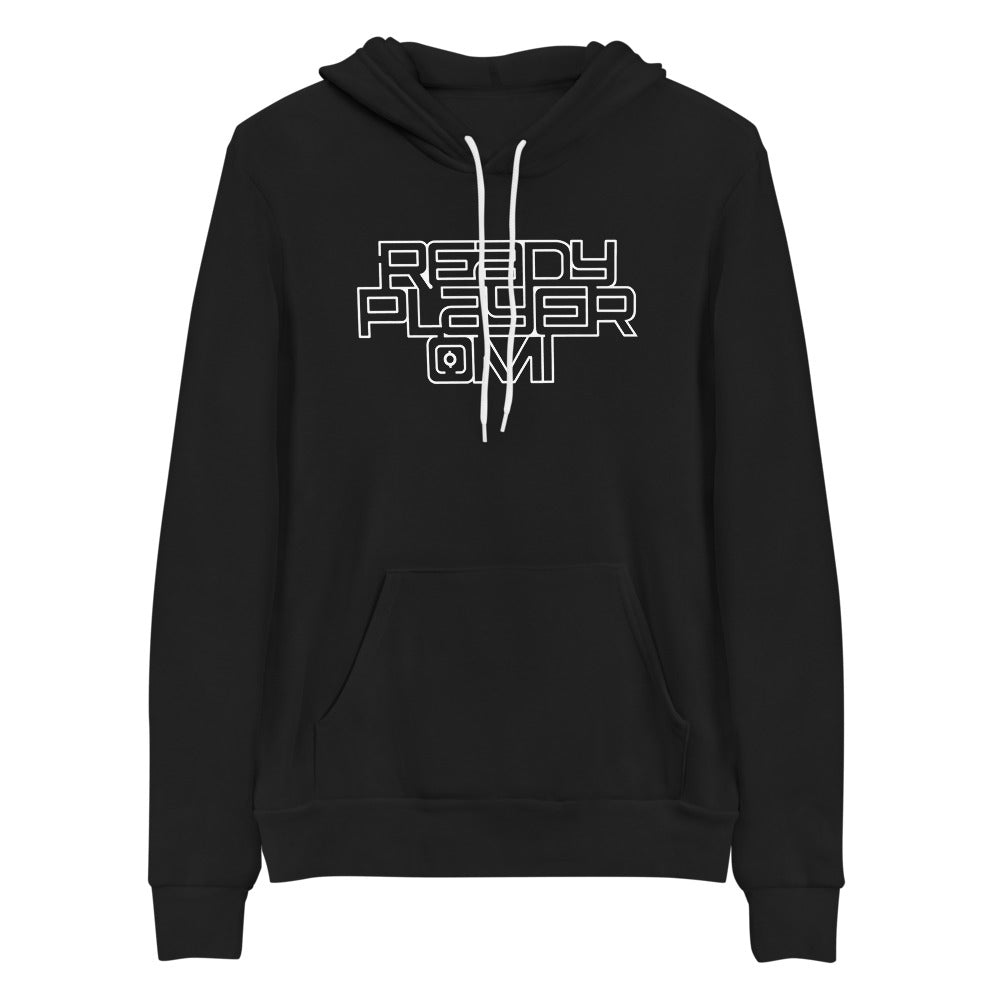black Ready Player OMI Logo unisex hoodie