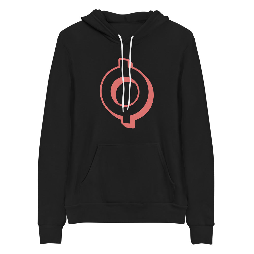 Black Veve OMI token Logo Hoodie