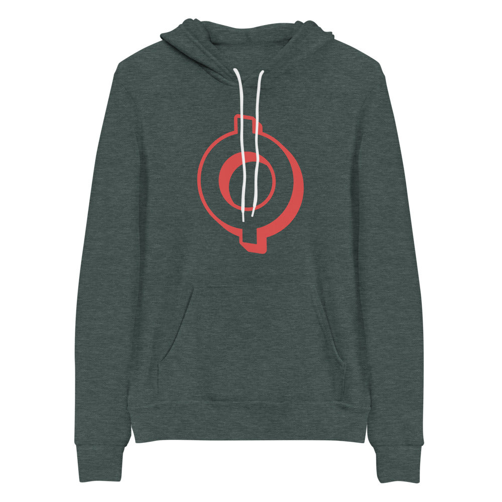 Forest Green Veve OMI token Logo Hoodie