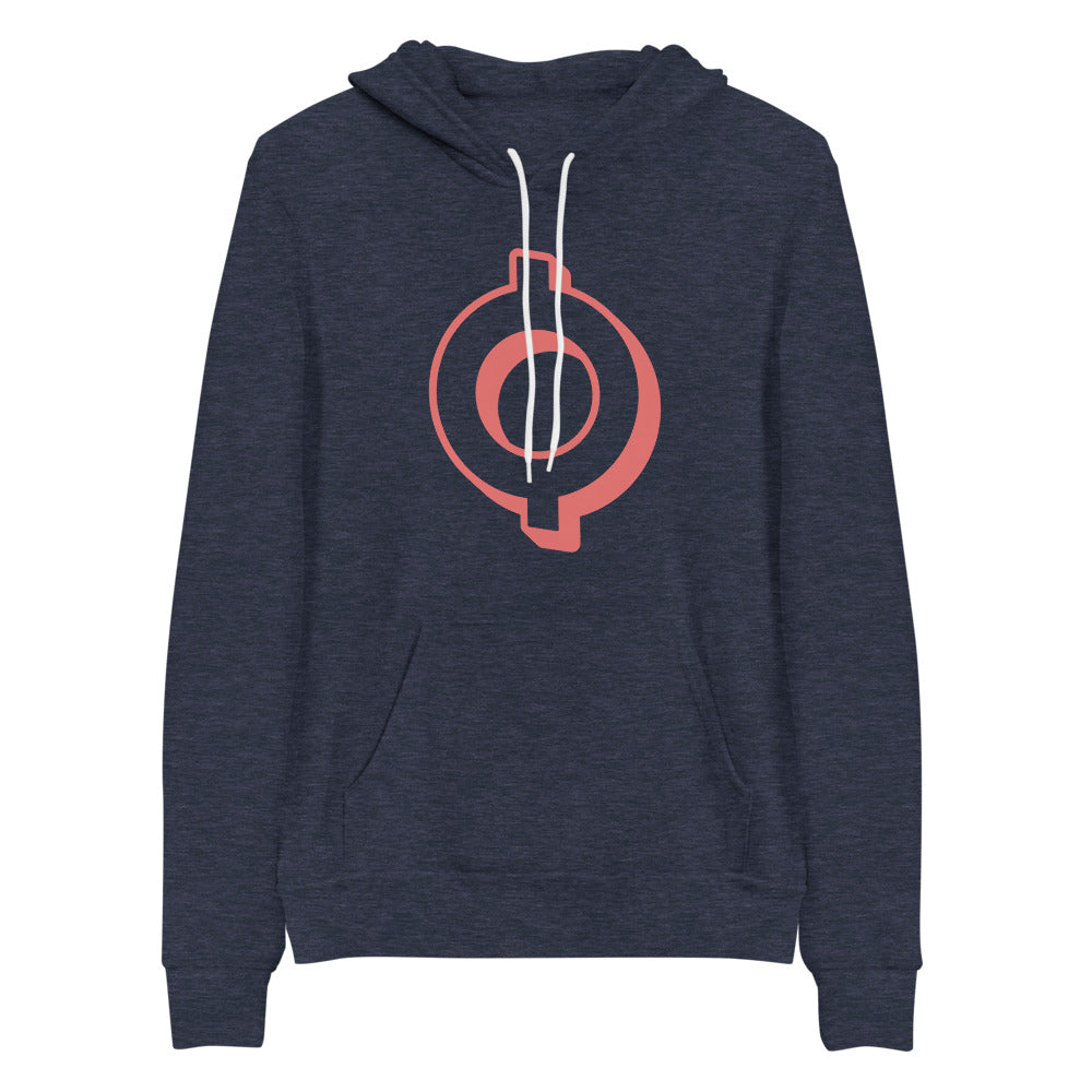 Navy Blue Veve OMI token Logo Hoodie