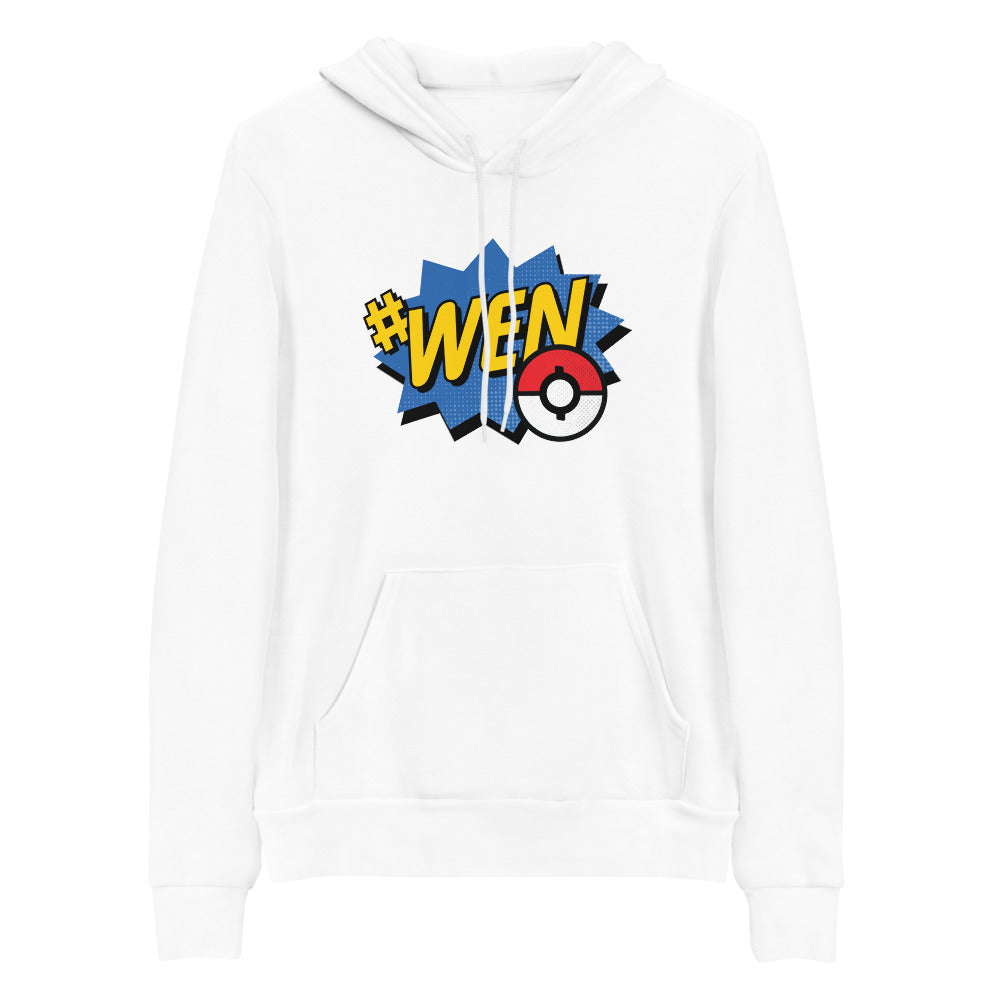 white Veve Collectables Wen Pokemon Logo unisex hoodie