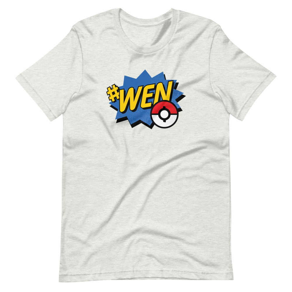 heather light grey Veve Collectables Wen Pokemon Logo t-shirt