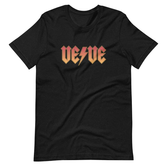 black Veve Collectables AC/DC Classic Rock Logo t-shirt