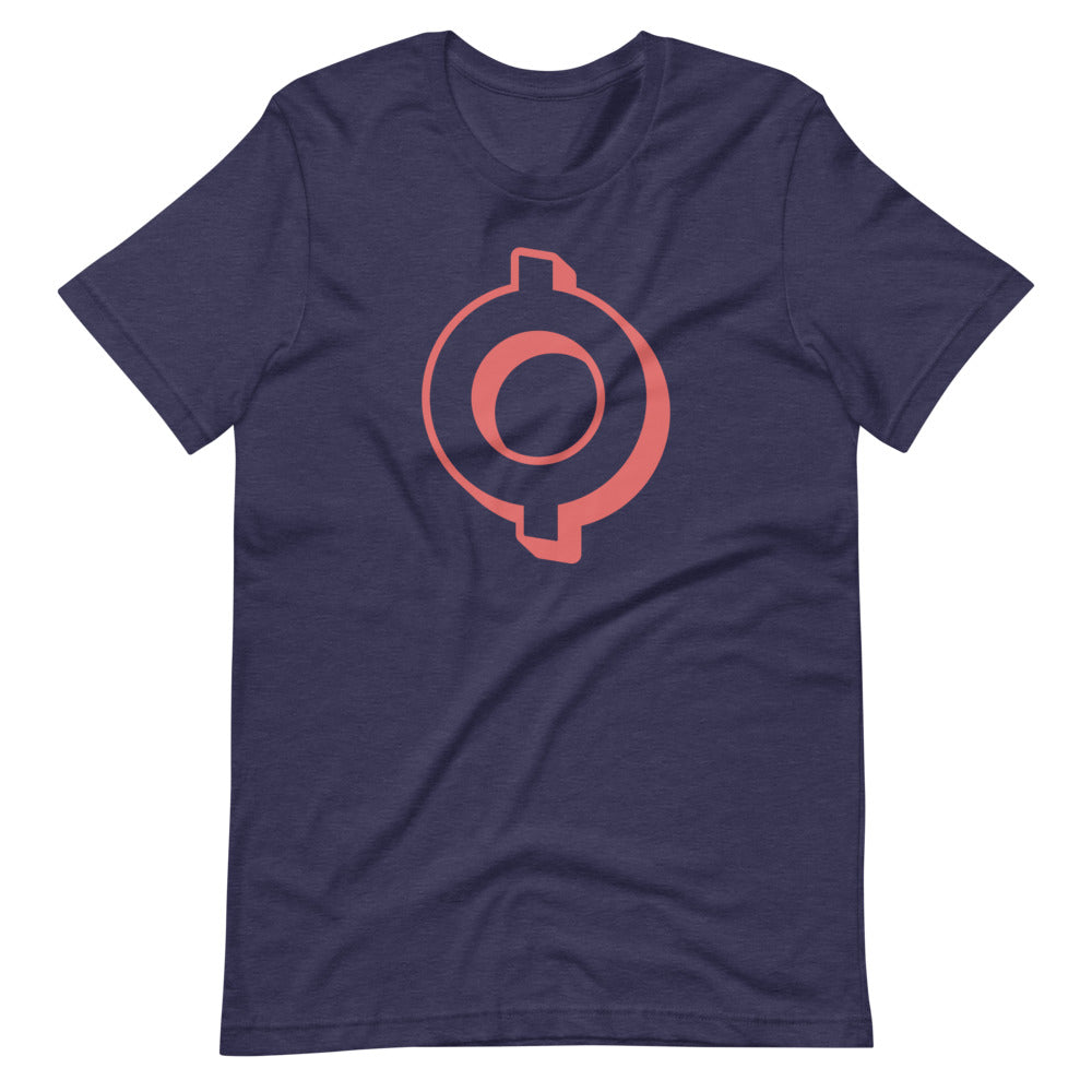 Navy Blue Veve Ecomi OMI token Logo T Shirt