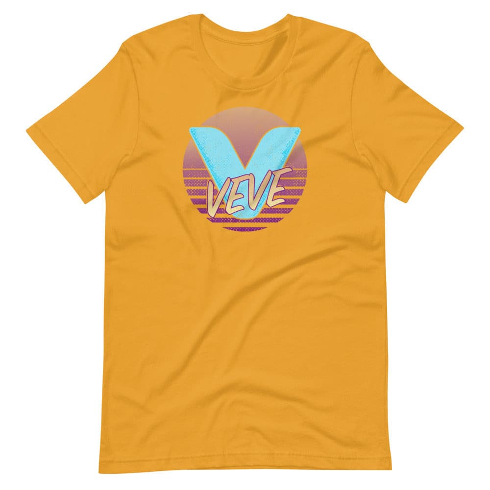 yellow Veve Collectables Retro Logo t-shirt