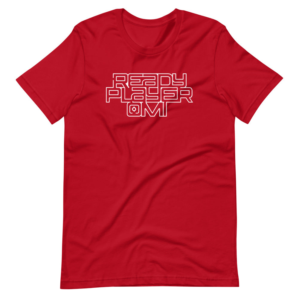 red Ready Player OMI Logo t-shirt