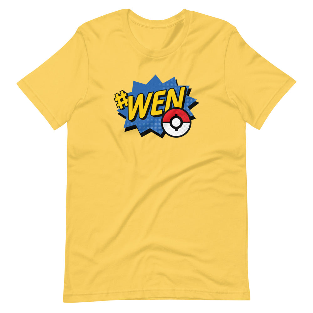 yellow Veve Collectables Wen Pokemon Logo t-shirt
