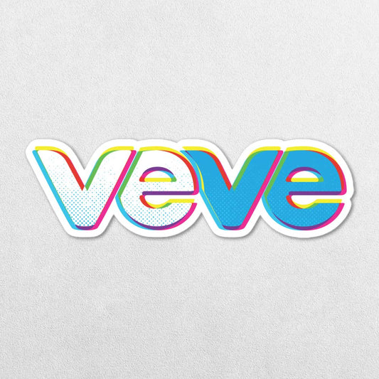 Veve Collectibles Primary Glow Sticker.