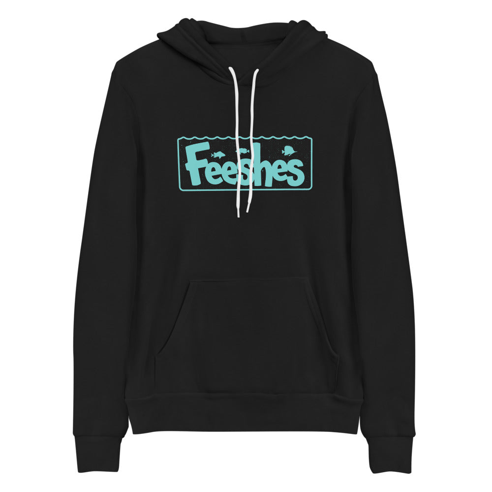 black Feeshes Tank Logo unisex hoodie