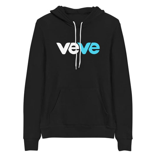 black Veve Digital Collectables Logo Unisex hoodie