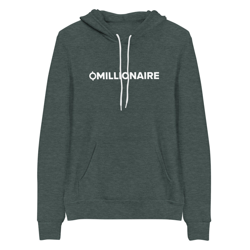 Heather Forest Green Ecomi Omi Omillionaire unisex hoodie