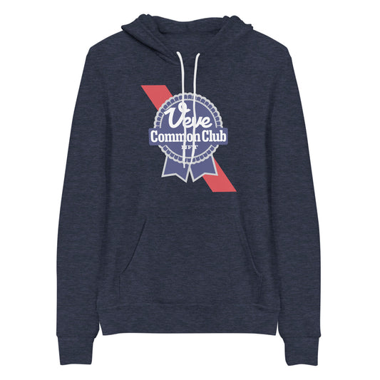 heather blue Veve Collectables PBR Blue Ribbon Logo Unisex hoodie