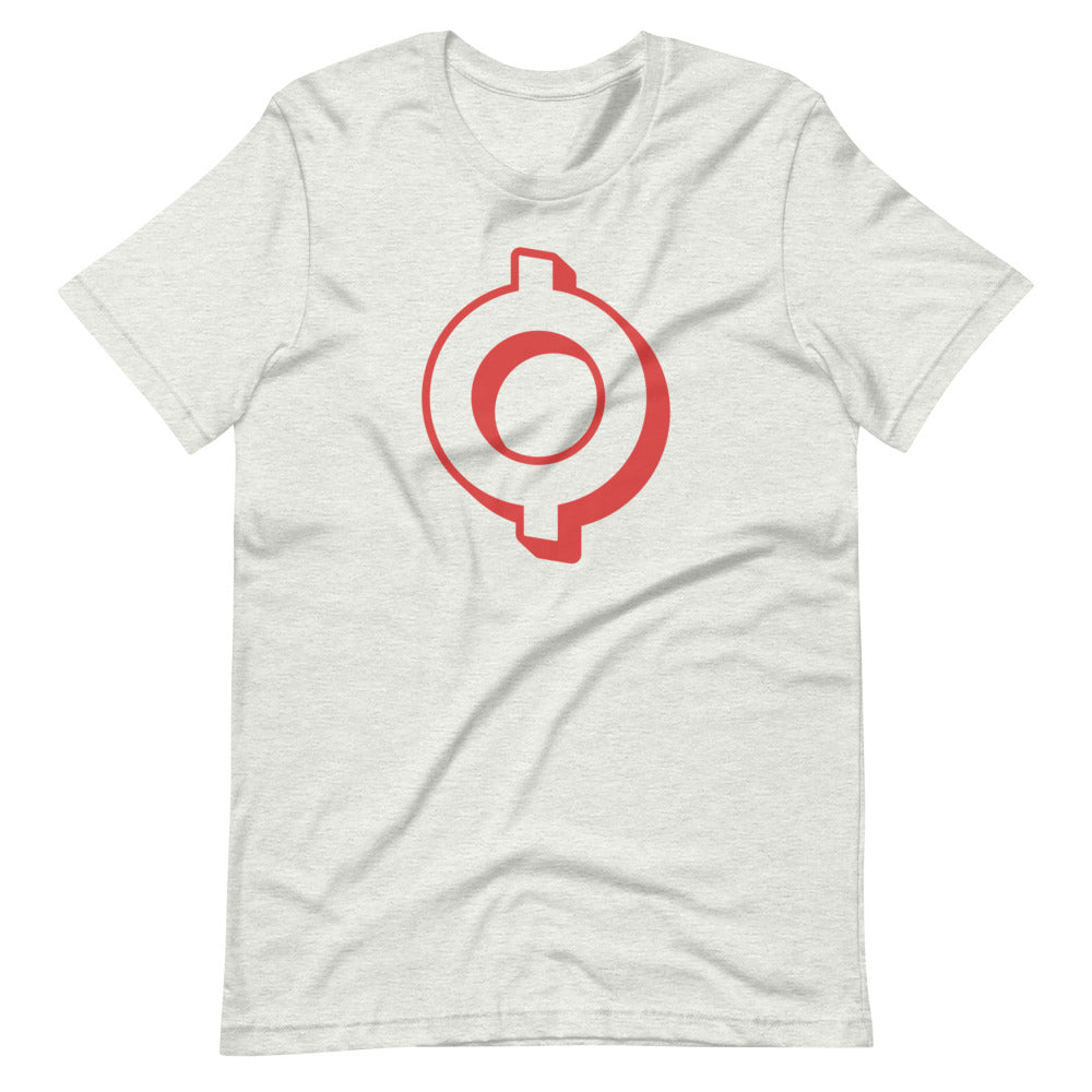 Light Grey Veve Ecomi OMI token Logo T Shirt