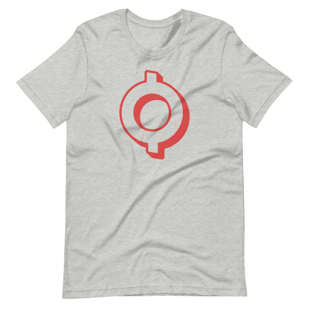 Grey Veve Ecomi OMI token Logo T Shirt