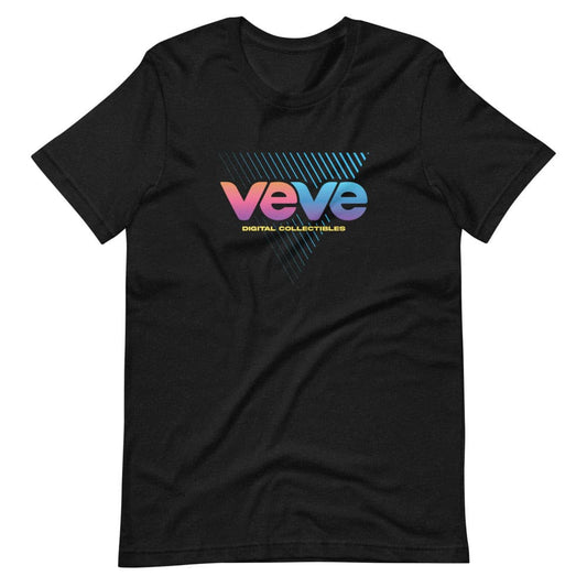 black Veve Collectables Vaporwave Logo t shirt