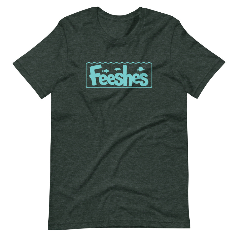 forest green Feeshes Tank Logo t-shirt