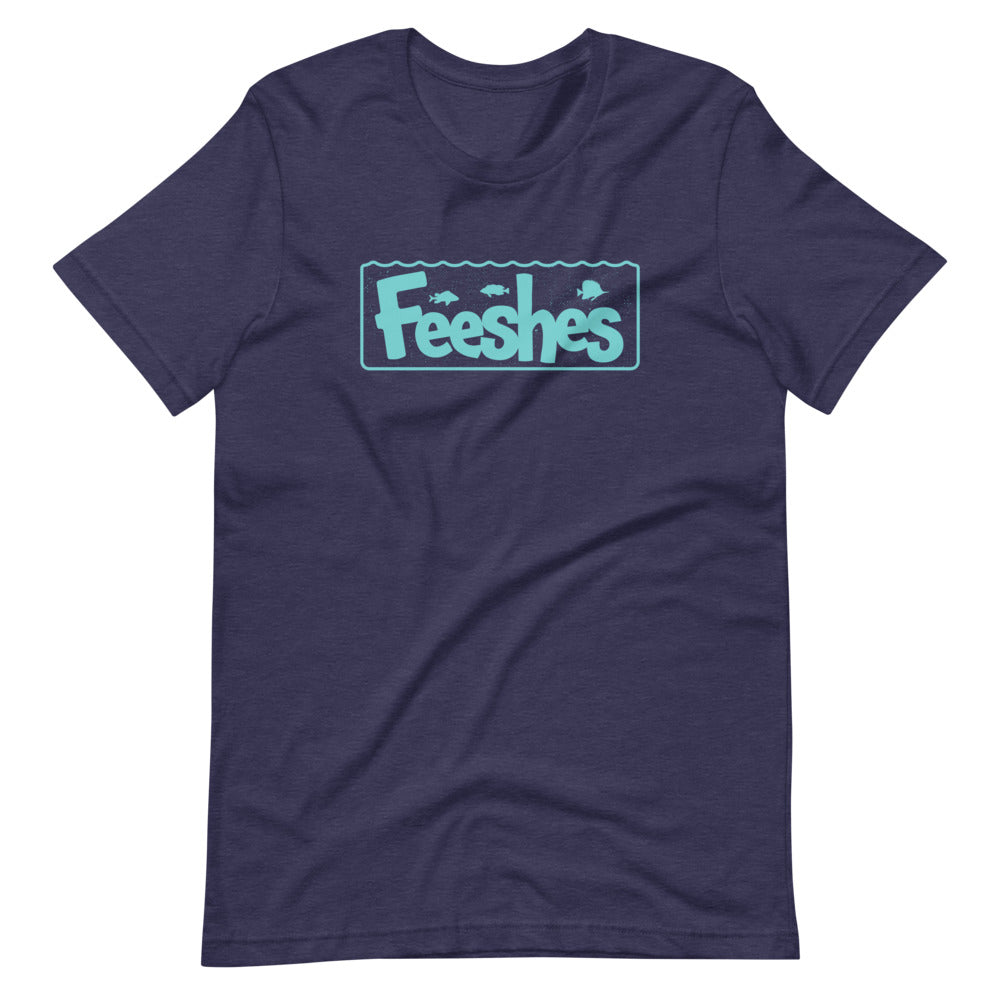 navy blue Feeshes Tank Logo t-shirt
